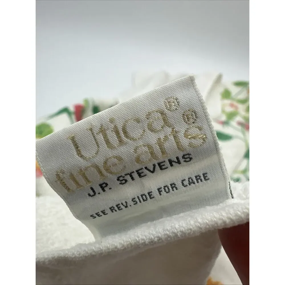 Set Of 3 Vintage Utica fine Arts JP Stevens 1 Bath And 2Hand Towels Strawberries